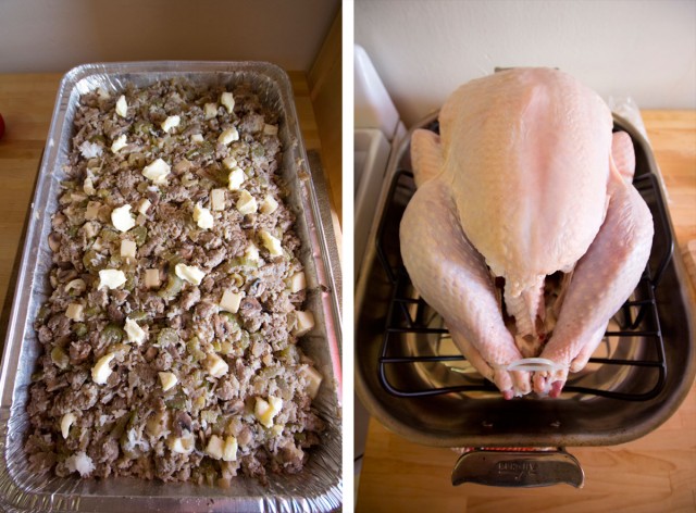 Stuffing And The Bird Are Ready