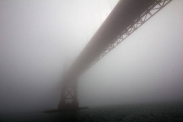 Foggy Golden Gate Bridge