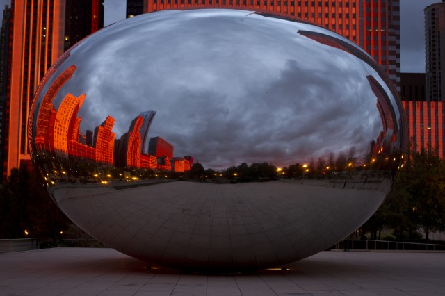 Cloud Gate aka The Bean!